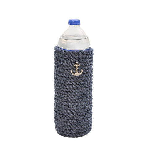 Nautical Bottle Sleeve-Blue
