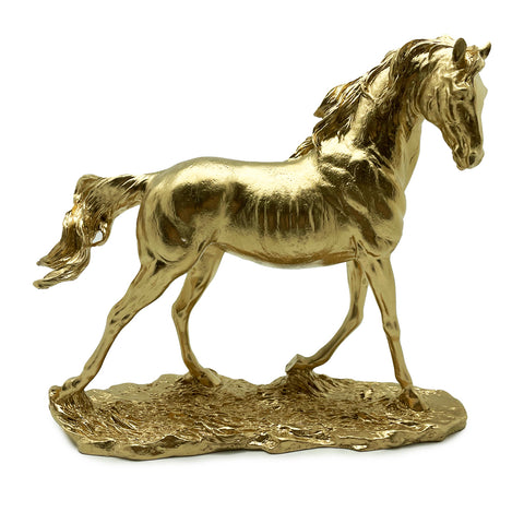 Gold Horse Statue