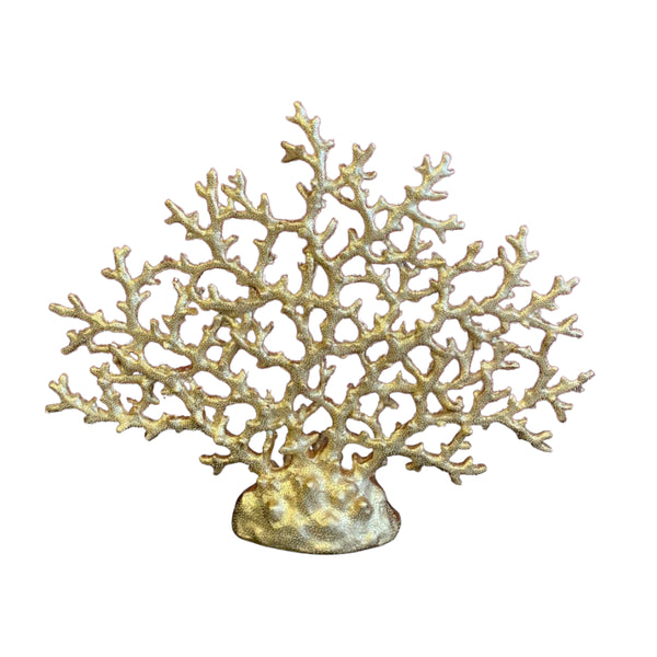 Coral Wide Branch - Gold