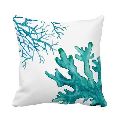 Saint Tropez cushion blue white