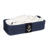 Luxe Nautical Basket Blue