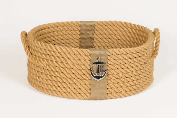Nautical Rope Medium Basket-Beige