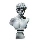 David of Michelangelo Statue- Gray