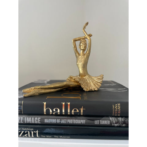 Ballerina Decor- Gray and gold