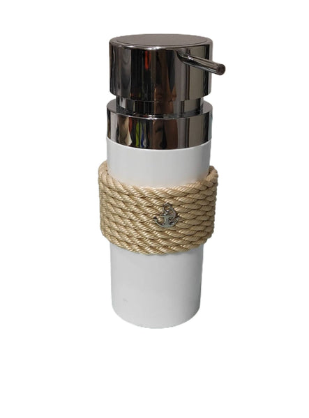 Nautical Rope Liquid Soap Dispenser- Cream