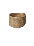 Nautical Rope Towel Basket - Cream