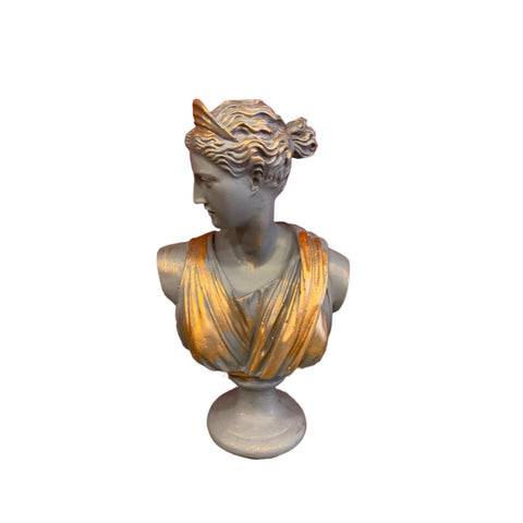 Aphrodite Statue Silver-gold