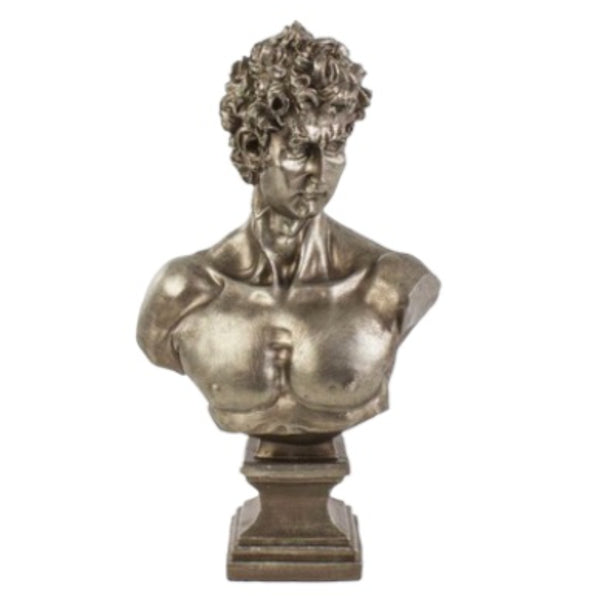 David of Michelangelo Statue- Silver