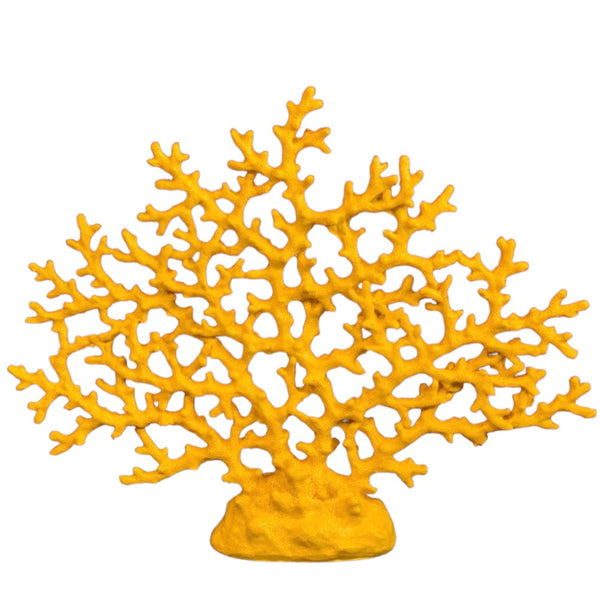 Coral Wide Branch - Mustard