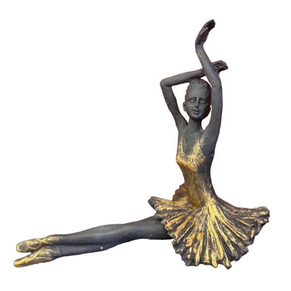 Ballerina Decor- Gray and gold