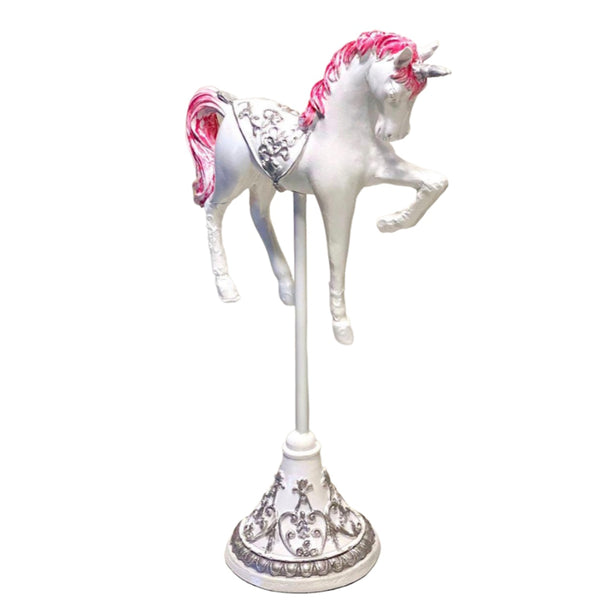 Horse Carousel Decor - Pink