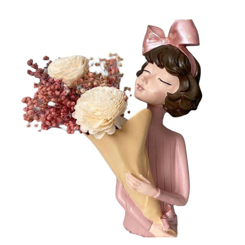 Lady Flower Vase- Blush