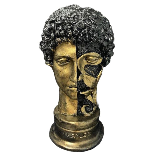 Hermes Statue Demie - Black gold