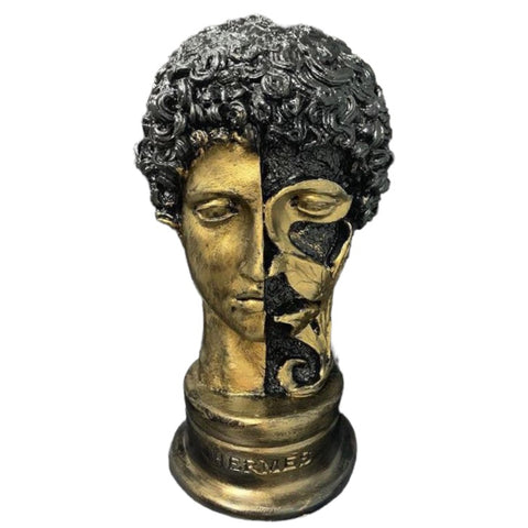 Hermes Statue Demie - Black gold