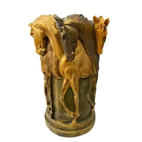 Horse Vase - Aurum