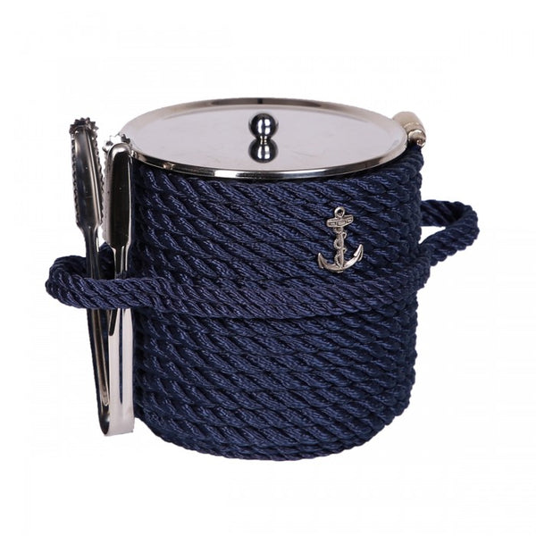 Nautical Ice Bucket-Blue