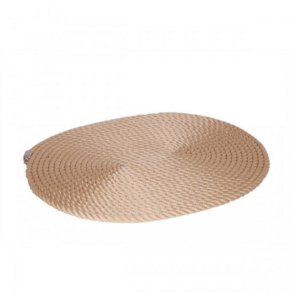 Nautical Rope Oval Placemat-Cream